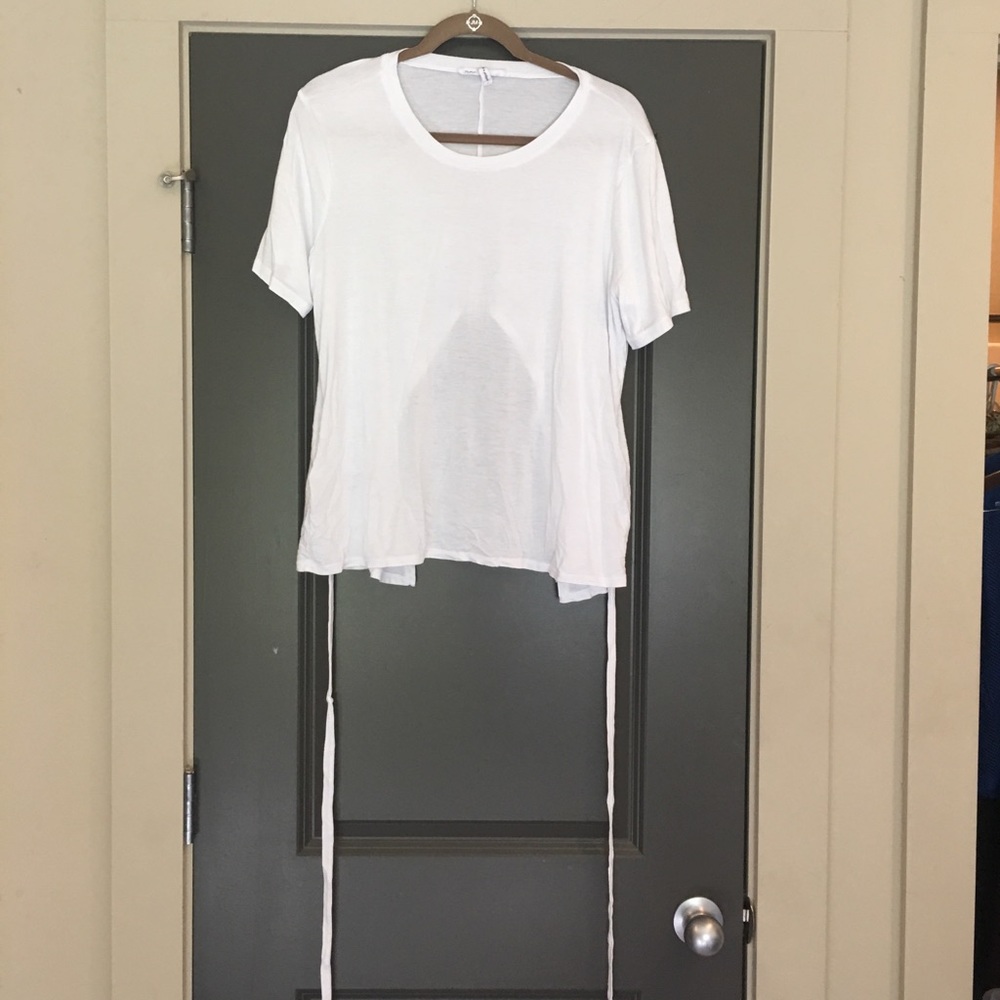 BCBGeneration Tie Back Top